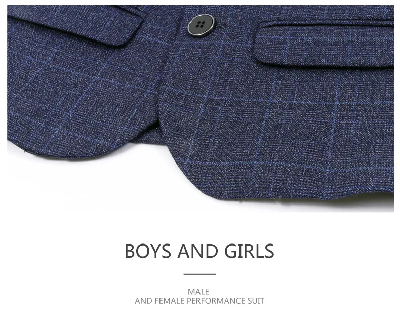  Boys Suits set Formal Boys Clothes children Wedding clothing Blazer Piano Costume back to School (4)