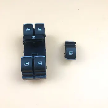 

Window Glass Regulator Control Switch Main switch Single switch for VW Tiguan Golf Sagitar Magotan OE:5ND959855 5ND 959 855