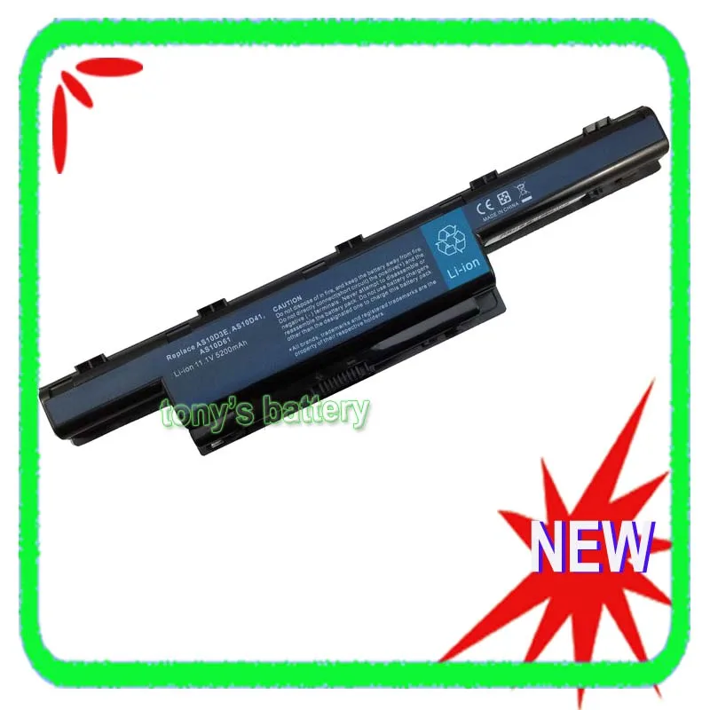 Аккумулятор 5200 мАч для Packard Bell EasyNote LM81 LM82 LM83 LM85 LM86 LM87 LM94 LM98 TK81 TK83 TK85 TK87 TK36 TK37 TK11 TK13 (art.: 7a33f7b9d) - 7a33f7b9d