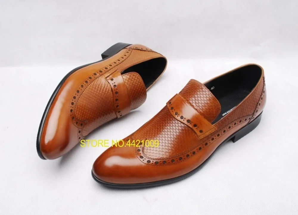 

Snakeskin mens dress leather oxfords shoes 2018 spring male wedding oxfords shoes runway mens office shoes slip on oxfords