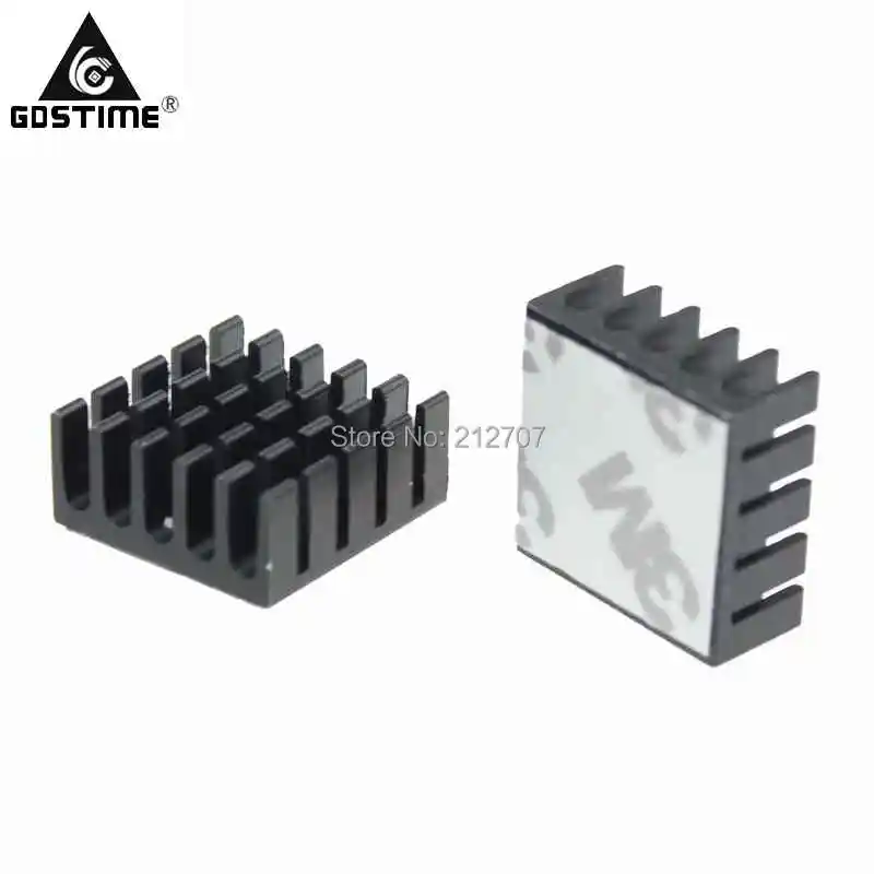 22x22x10mm  heatsink black(4)