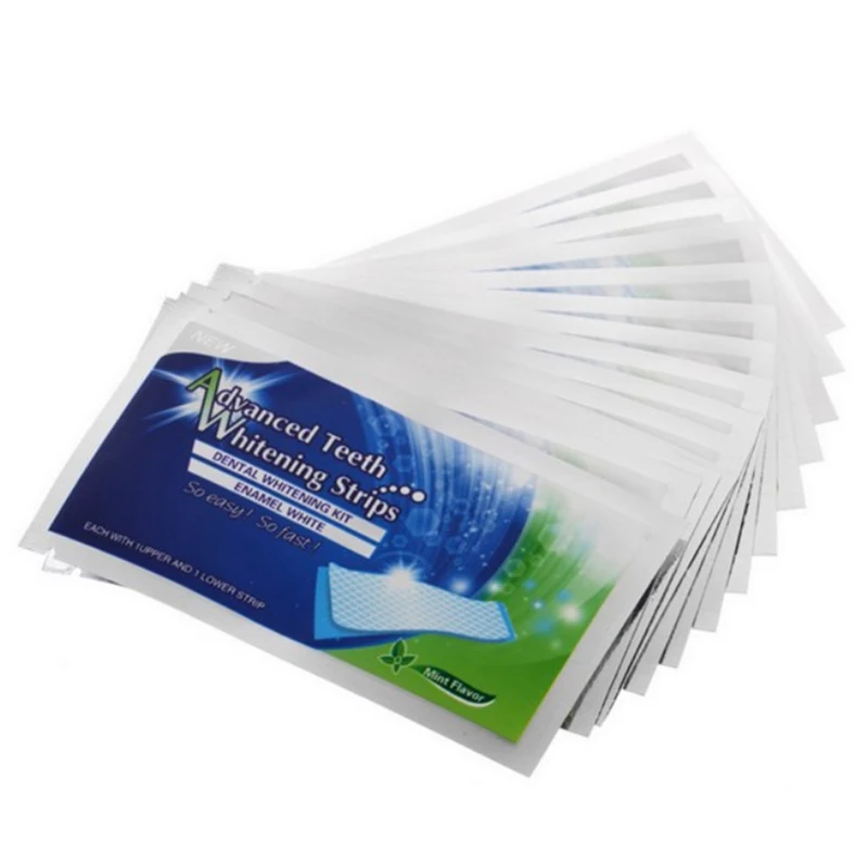 

14Pcs 3D Teeth Whitening Strips Dental Whitener Tools Teeth Veneers White Gel Whitestrips Dental Whitening Tooth Smile Veneers