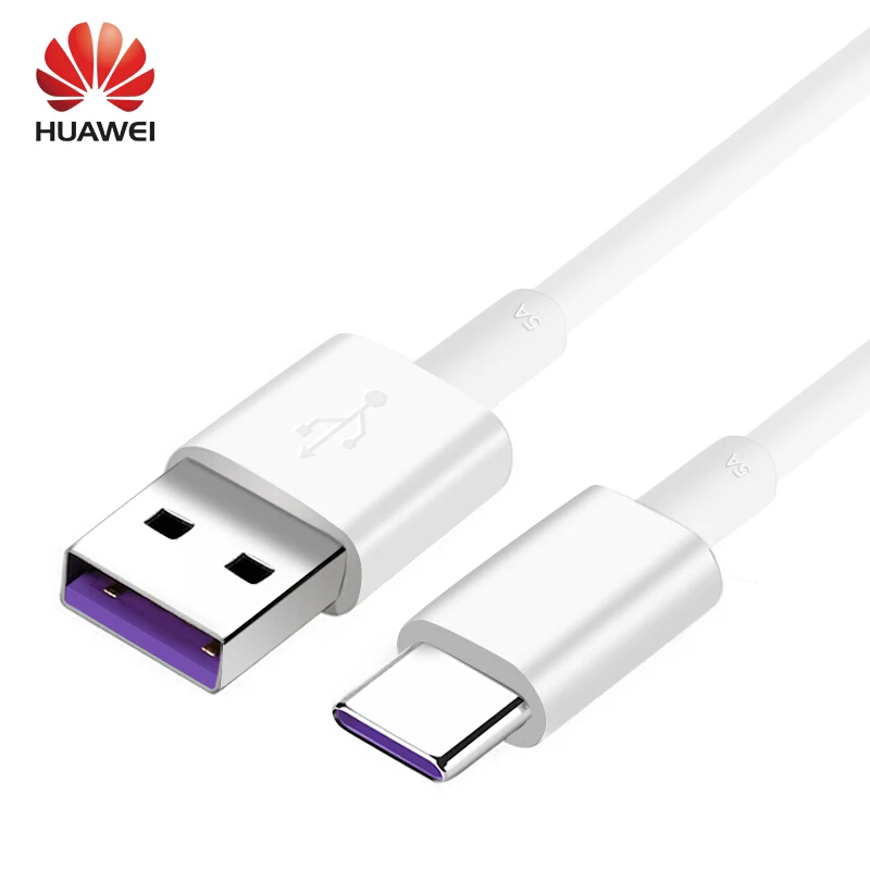 Оригинальное зарядное устройство huawei usb type C type-C кабель Honor 10 V10 Note10 быстрое зарядное устройство 5A mate 9 10 20 P10 P20 суперзарядный кабель
