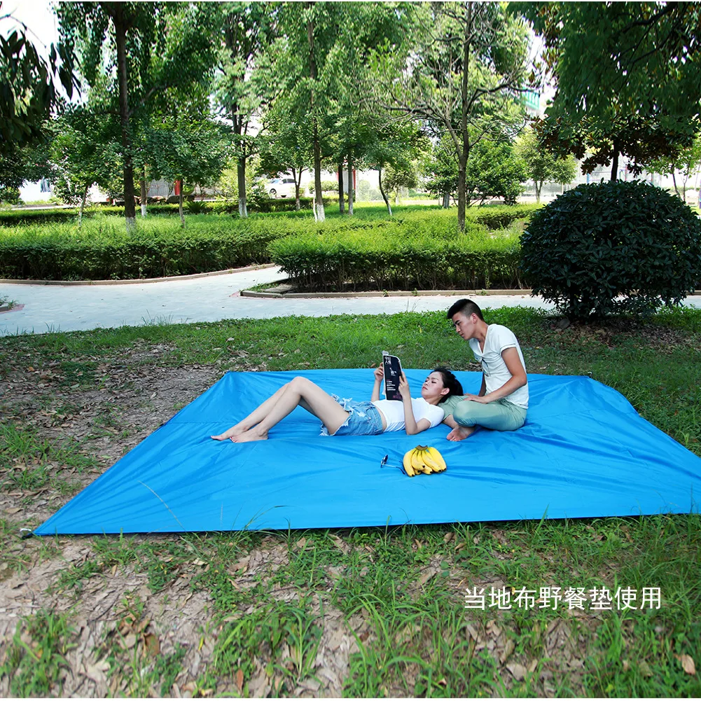 29%,Outdoor Portable Hammock Awning Hanging Tent Wear-resisting Large Multi-functional Mat Folding UV Proof Waterproof