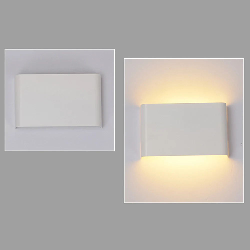 Indoor/Outdoor Waterproof Wall Lamp 5W/14W LED Wall Light Modern Home Decor Up Down Dual-Head Aluminum Wall Lamp BD-60