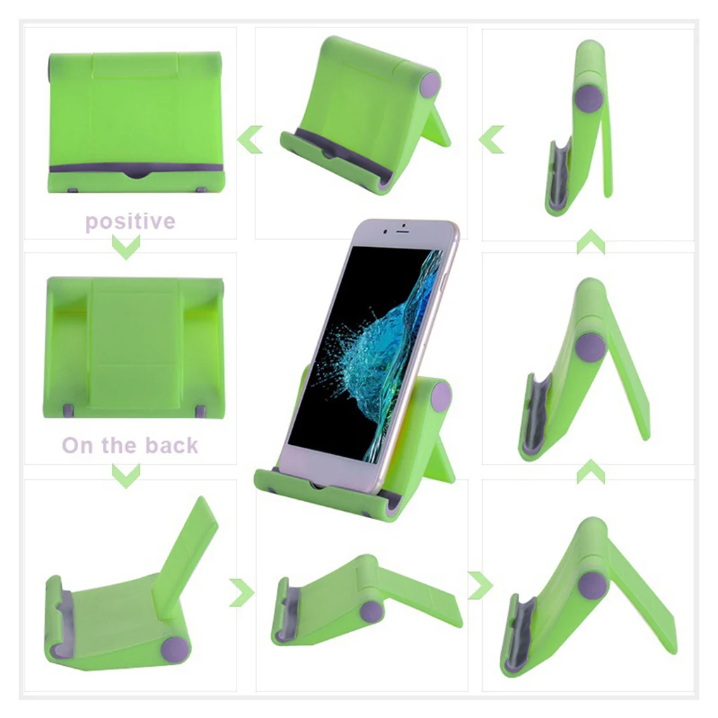  Universal Faltbare Tabelle Desktop Schreibtisch Stehen Verstellbare Winkel Telefon Halter Folding H