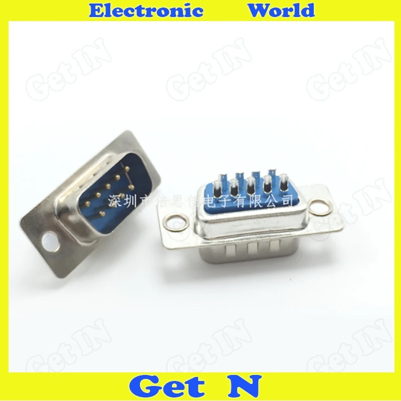 20 шт. 9 контактный разъем RS232 DB9|socket connector|l connectorsocket rs232 |