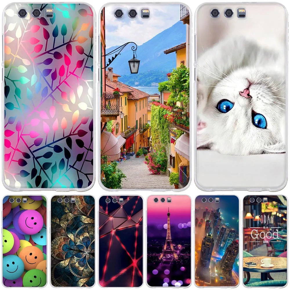 

Silicone fundas Case For Huawei Honor 9 Covers for Huawei Honor 9 Premium Case 3D TPU Soft Bags for Huawei Honor 9 Phone Cases