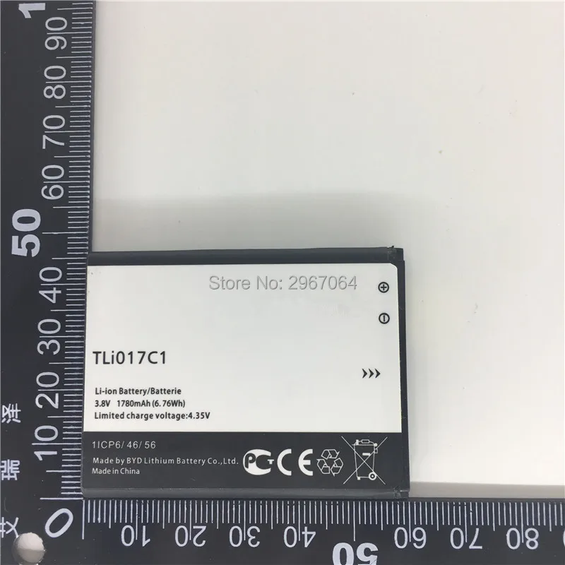Для ALCATEL onetouch TLi017C1 батарея 1780mAh мобильного телефона долгое время в режиме