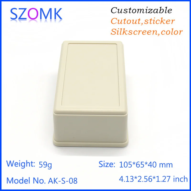 plastic enclosure for electronics control box szomk diy enclosure junction box plastic housing small abs instrument enclosure distribution box black plastic box enclosure electronics case   (16).jpg