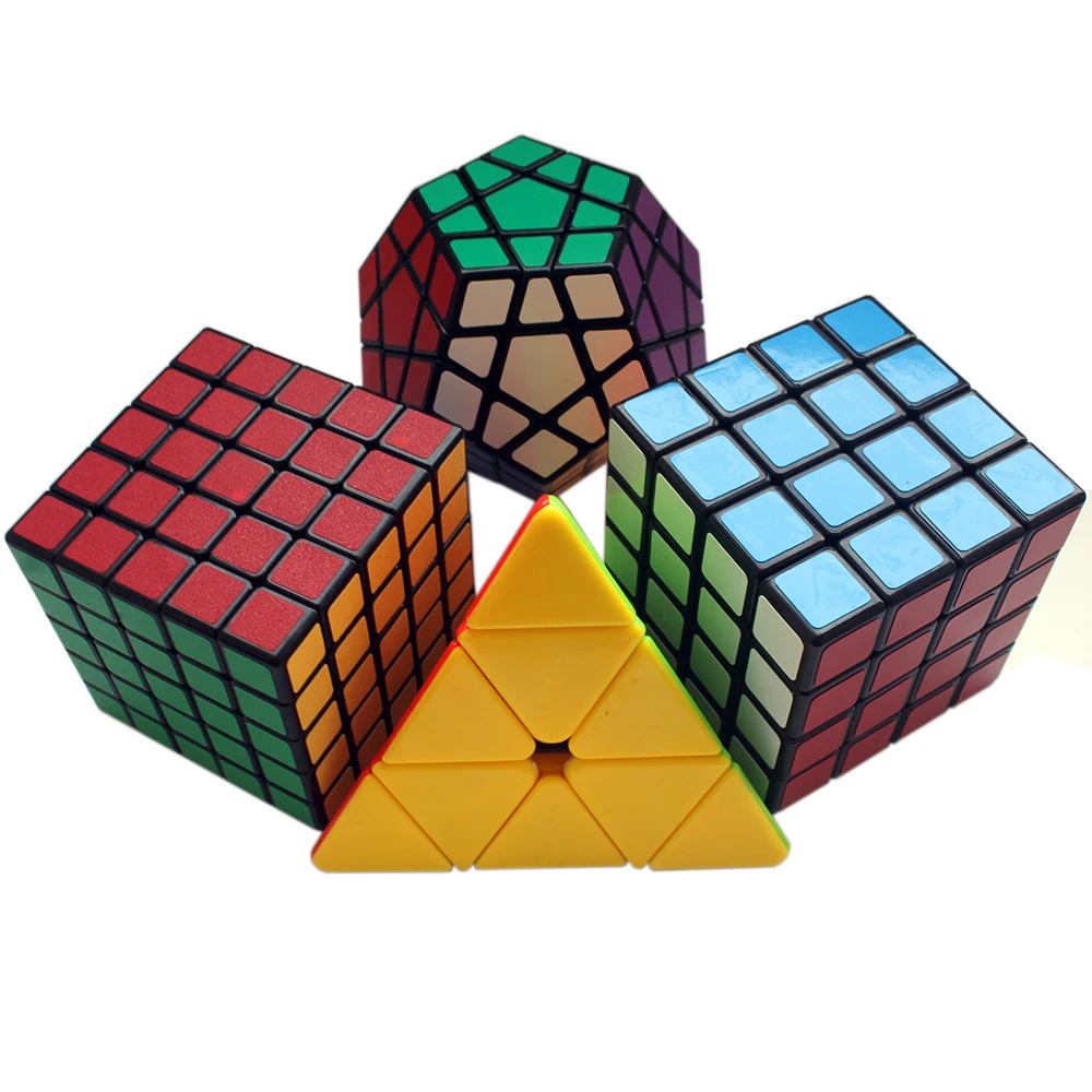 Интеллектуальный Магический кубик 3*3*3 3x3x3 Скорость 4x4x4 5x5 QiYi's Cube Megaminx Neo Cube 4*4*4 с смазкой 5*5 Cubo Megico