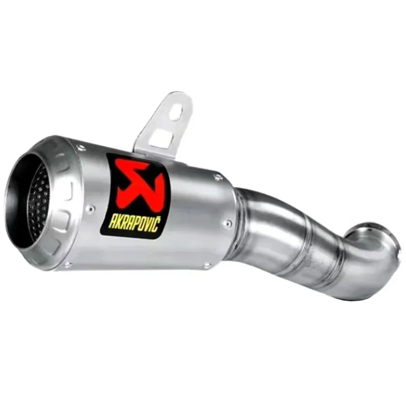 

Motorcycle YZF R3 Exhaust Muffler Pipe Stainless Steel Akrapovic Motorbike Muffler Exhaust for Yamaha YZF R3 2015 2016 2017