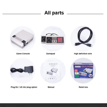 HDMI выход Ретро Классический Портативный игровой плеер семья ТВ Видео игровая консоль детство встроенный 600 игр для NES Mini HDMI