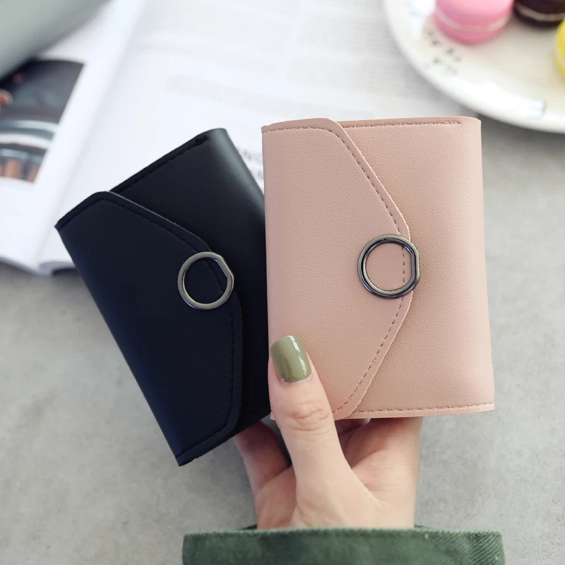 

Women Wallets Small Fashion Brand Purse Leather Clutch For Women Ladies Card Bag Female Purse Money Clip Wallet For Girls Wallet