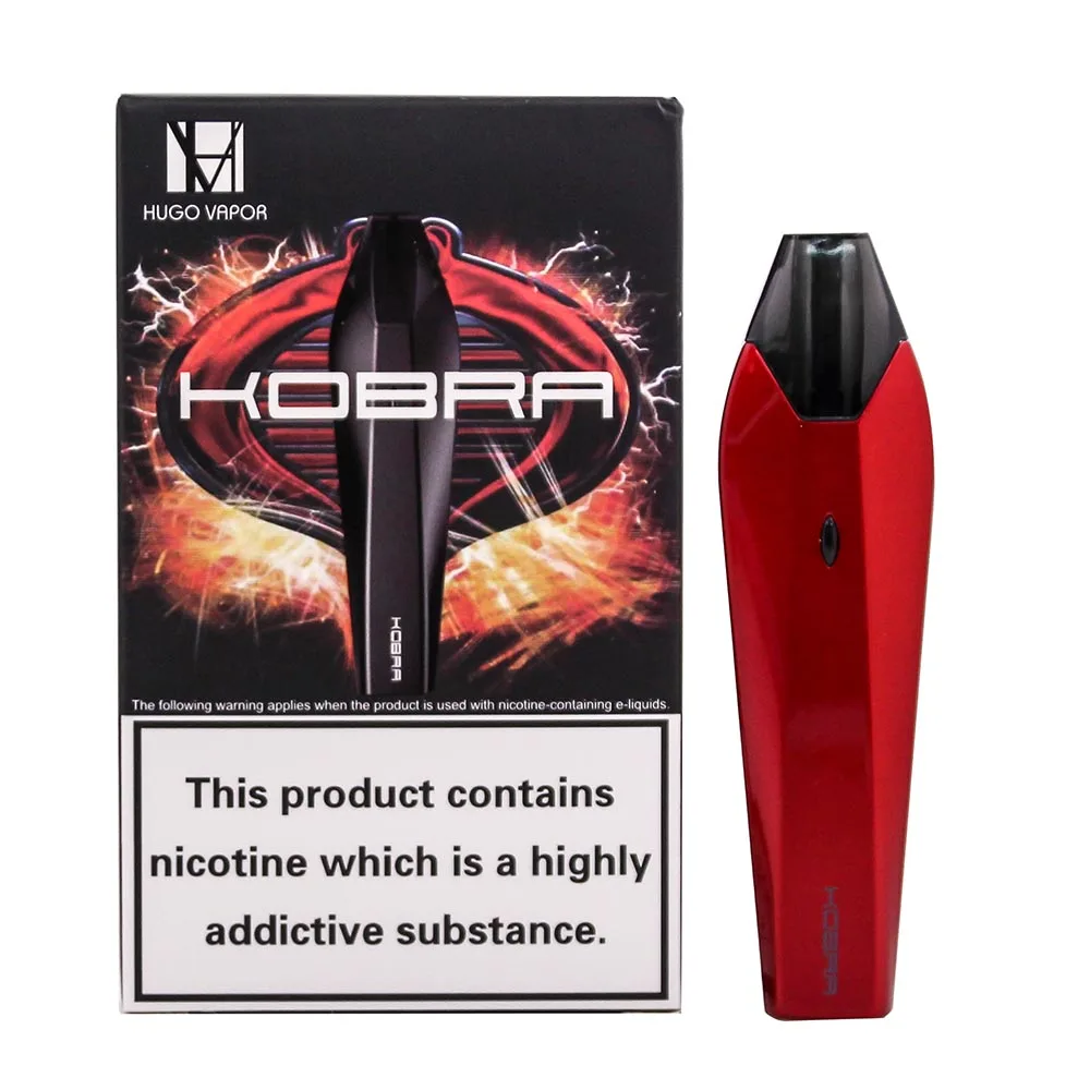 Оригинальный комплект Hugo Vapor Kobra Pod картридж емкостью 1 8 мл встроенный аккумулятор