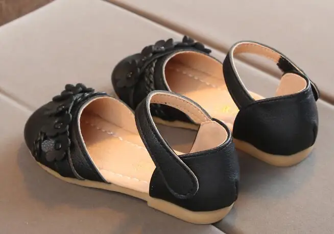 Baby Girls Flower GOOK&LOOP Shoes Casual Flat Heels Sandals children girls summer shoes