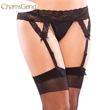 Chamsgend женский сексуальный кружевной пояс для чулок, подходящие стринги с чулком July8, Прямая поставка