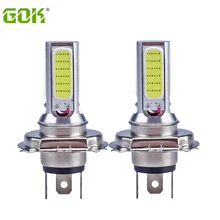 50X автомобиля светодиодный H4 H7 H11 9006 9005 cob высокой Мощность туман лампы 20 W H4 удара светодиодный автомобиля Мотоцикл светодиодная подсветка для машины туман лампа