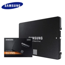 Samsung 860 EVO SSD 250 ГБ 500 ГБ 1 ТБ Внутренний твердотельный диск HDD жесткий диск SATA3 2,5 дюймов ноутбук Настольный ПК диск HD SSD