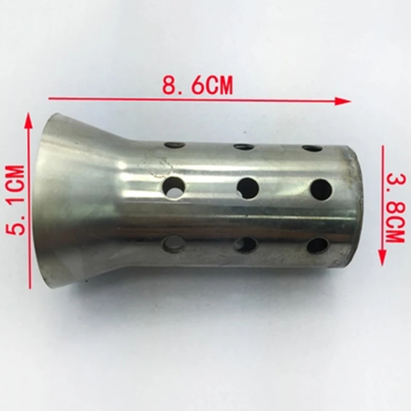 MTCLUB Universal Motorcycle Exhaust Muffler Adjustable Silencer DB Killer Catalyst Silencers  35mm 42mm 45mm 48mm 60mm (16)
