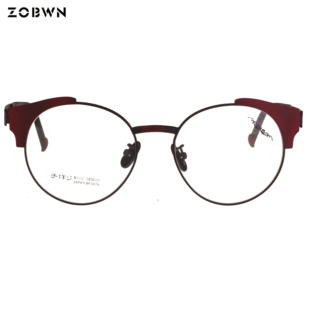 Frauen Männer Oculos Brillengestell Cat Rahmen Grau Sol Eye Brille Dame Punkte De Gläser Femininos Mode Retro Brillen W8THT