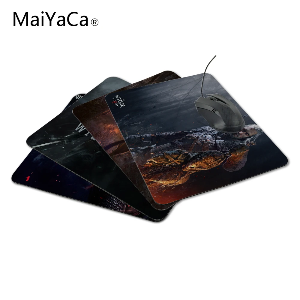 

MaiYaCa Interesting Pattern The Witcher 3 Designs Mouse Pad Gaming Or Office Mice Play Mats Mouse Pad Gamer Rectangle Mats