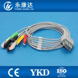 Совместимость Nihon Kohden BR-906P multi-link iec/6 приводит ЭКГ кабель и клип проводам с СЕ, медицинский кабель