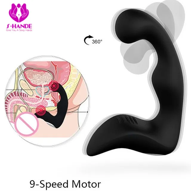 Goedkoop Krachtige Speeltjes voor Man Anale Butt Pluggen Vibrator 10 Snelheden Prostaat Massage Anale Vibration Stimulatie Mannelijke Masturbatie PY756