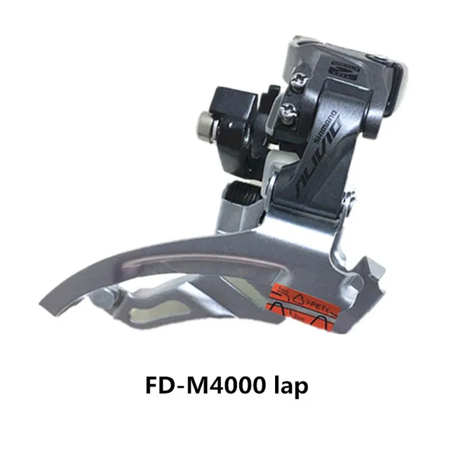 SHIMANO ALIVIO FD-M4000/FD-T4000 плоский пуш-ап/одно кольцо для горного велосипеда передний циферблат 9/27 скорость передний переключатель