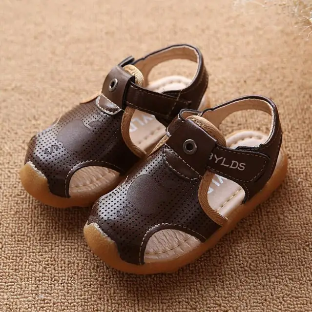 Classic Style Baby Boy Sandals Summer Children Beach Shoes Protection