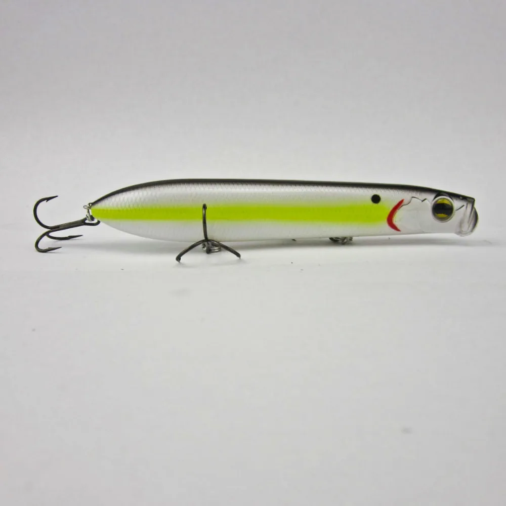 BassLegend Topwater рыболовный воблер Popper Pike Bass Muskie Lure 125 мм/28 г|musky lures|fishing wobblerswobbler popper |