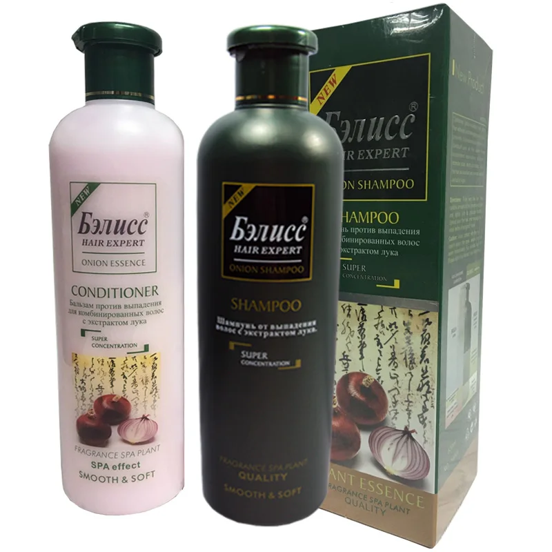 Onion Plants Extract Hair Shampoo and Hair Conditioner Set Hair Care