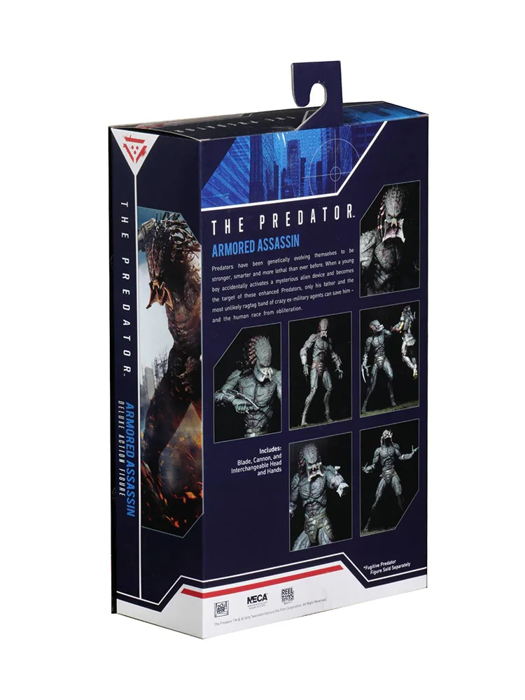 Новый NECA оригинальный бронированный убийца хищник ПВХ фигурка 23 см фильм фигура