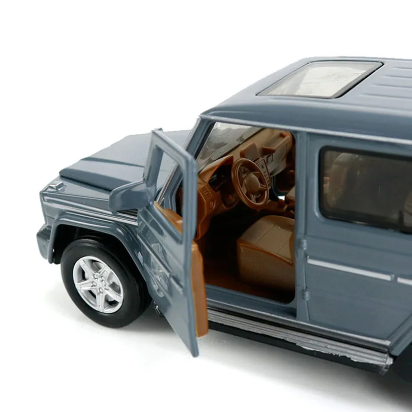 1/32 Benz G350d Игрушечная модель автомобиля из сплава, детские игрушки, настоящая Лицензионная коллекция, военный внедорожник