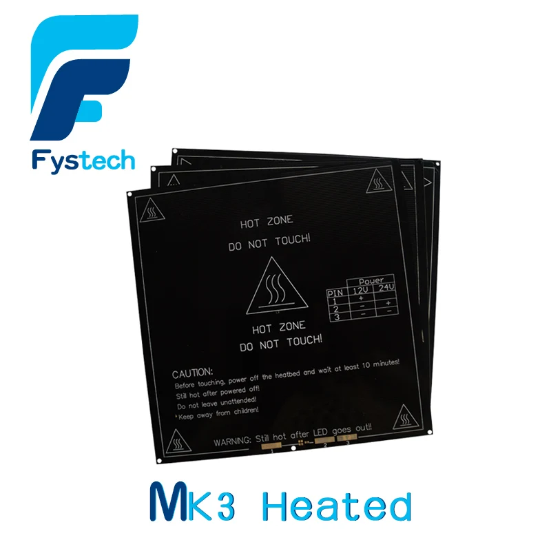 5pc 3M Backing Black Frosted Heated Bed Sticker Printing Bed Sticker