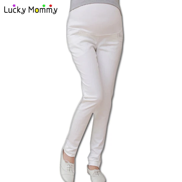 Pantalon Blanco De Maternidad - deportesinc.com 1688239401