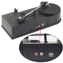 EC008B, USB Mini Phonograph Turntable Vinyl Turntables Audio Player, Support Turntable Convert LP Record to CD or MP3 Function EC008B, USB Mini Phonograph Turntable Vinyl Turntables Audio Player, Support Turntable Convert LP Record to CD or MP3 Function