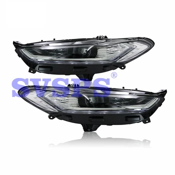 

High Quality 1Pair Front Bumper LED Headlight Headlamp Head Light Lamp For Ford Mondeo Fusion 2013 2014 2015 2016 Year