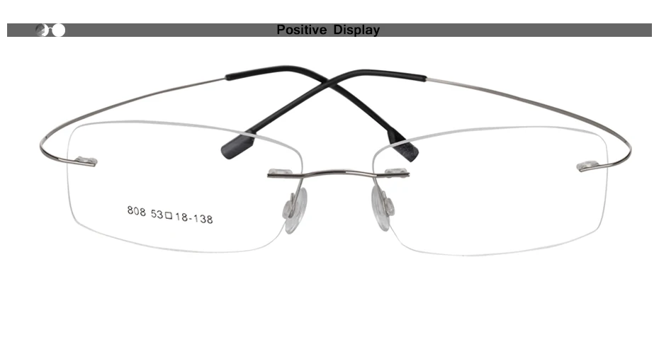 С фирменным дизайном; Женская обувь в стиле унисекс Титан ультралегкие очки без оправы оптическая Оправа очков для близорукости мужские, титан очки без оправы
