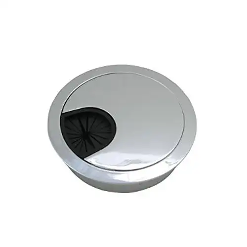 1pcs 52mm 2 Inch Metal Desk Table Grommet Cable Cord Hole Cover
