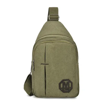 

New Solid Travel Chest Packs Men!Fashion Male riding Small Chest pockets&Casual Handbags All-match Canvas mobile&change Carrier