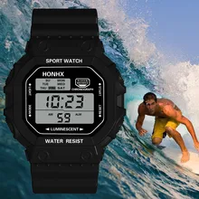 Relogio masculino цифровые часы с будильником и календарем водонепроницаемые спортивные модные электронные часы erkek kol saati