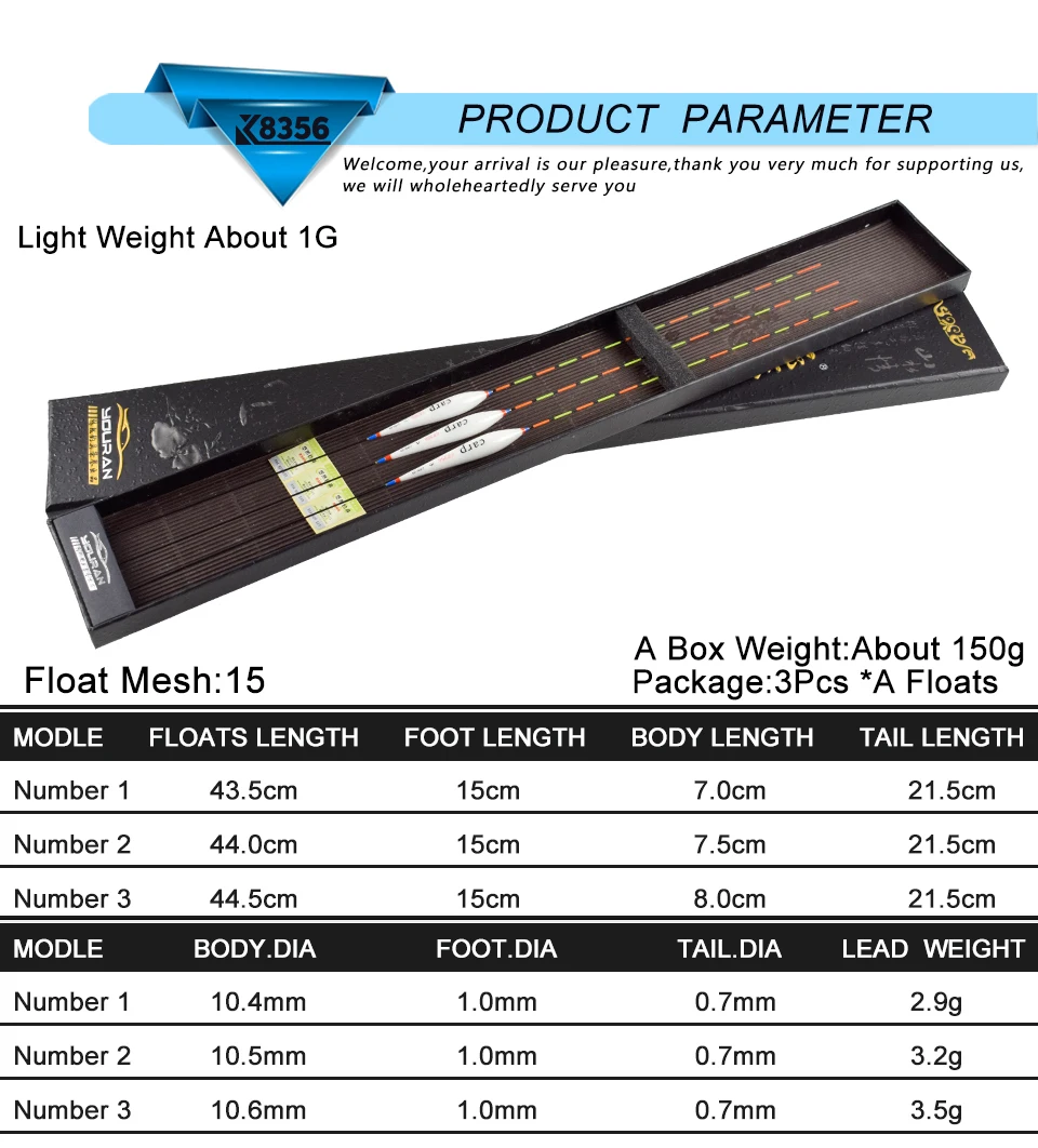 K8356 3PcsLot Fishing Floats Nano PMI Tackle Tool Fish 15 Float Mesh Carp Fish Accessories Very Light Fit Everything Fishing (7)