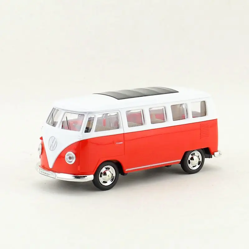 1 шт. 1:43 серии 4,5 ''11,2 см Volkswagen T1 автобус автомобиль вытяните назад сплава Модель автомобиля коллекция крутой мальчик игрушка подарок