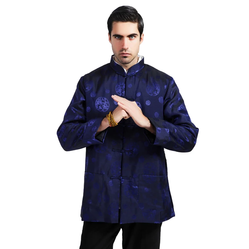 New style Chinese Men's winter linen jacket/coat  Chongsam Size M L XL XXL XXXL