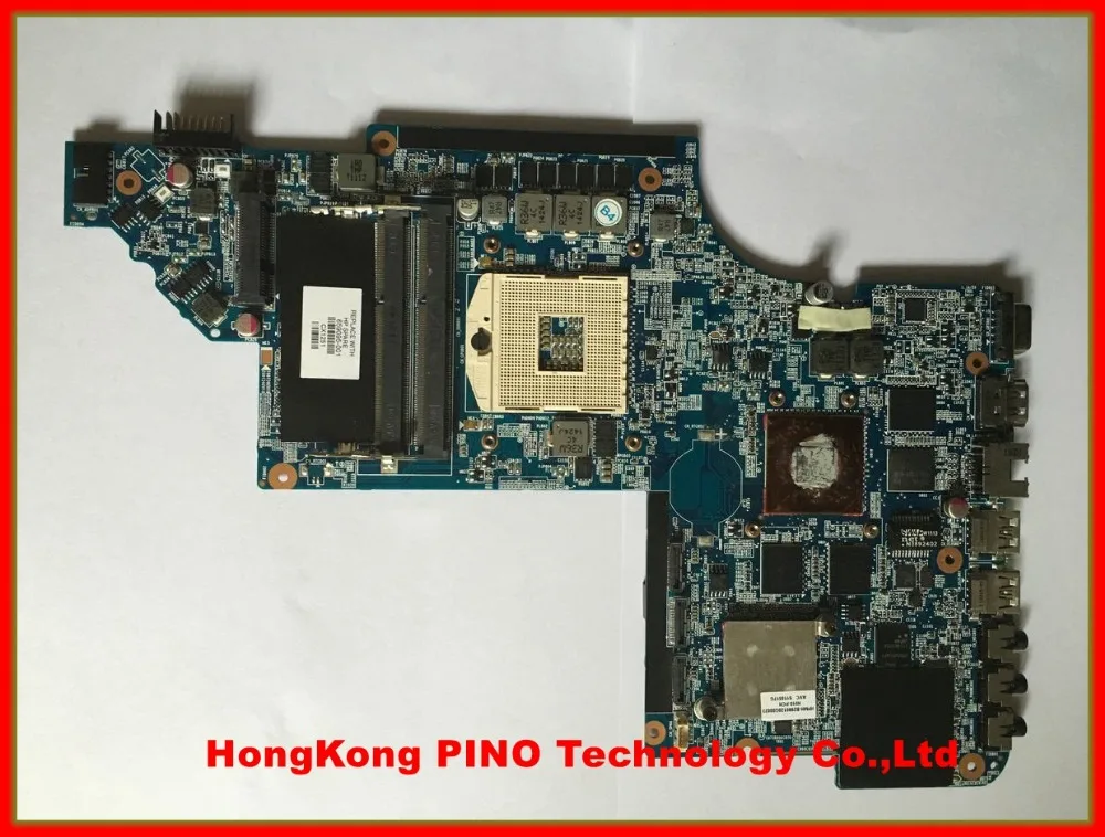 Free shipping 659095-001 Laptop Motherboard for HP Pavilion DV7 DV7-6000 laptop motherboard fully tested working free shipping g4 636370 001 da0r12mb6e1 laptop used disassemble