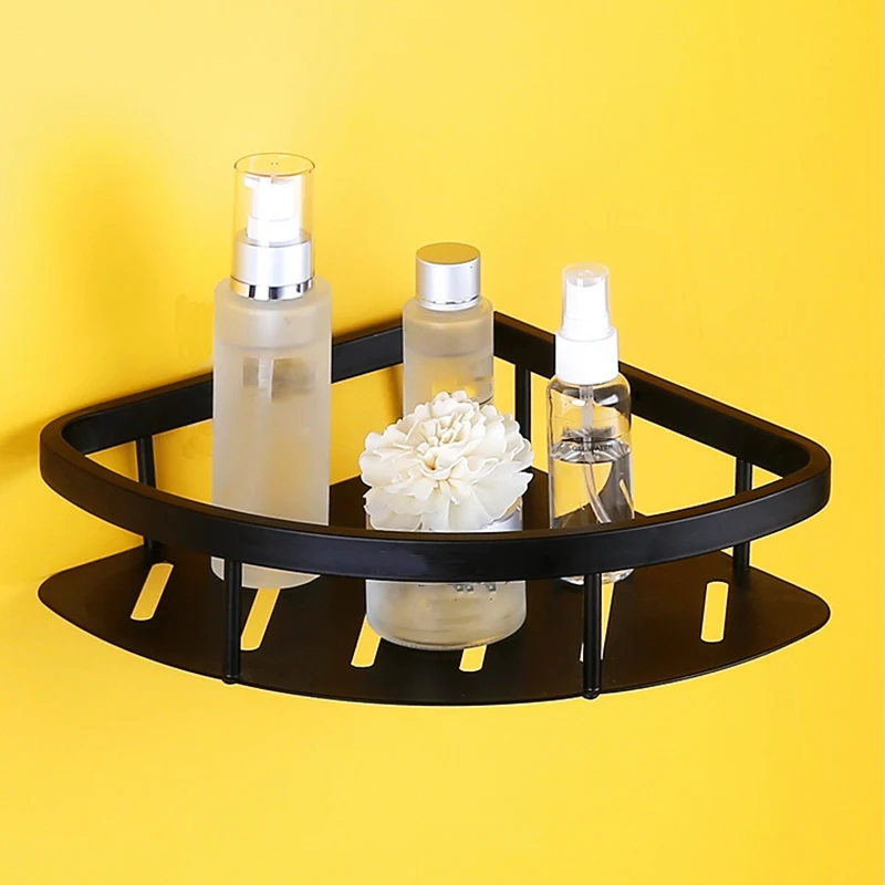 

Stainless Steel Bathroom Shelf Shower Shampoo Soap Cosmetic Shelves Bathroom Accessories Rack Holder