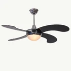  Modern brief dining room fan lights fashion brief coffee shop decaration ceiling fan remote control free shipping