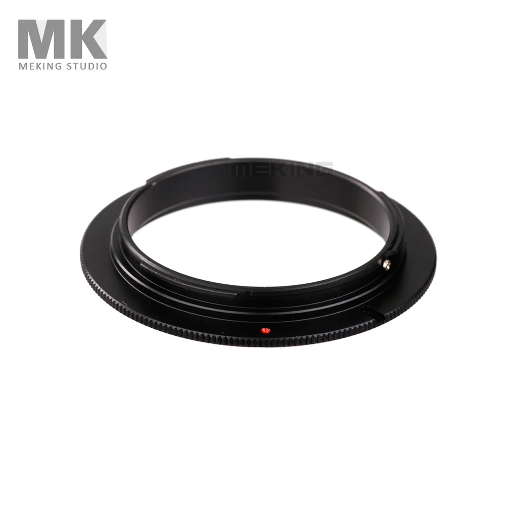 Meking Macro 58mm Reverse Mount Lens Adapter Ring for Canon EOSin Lens