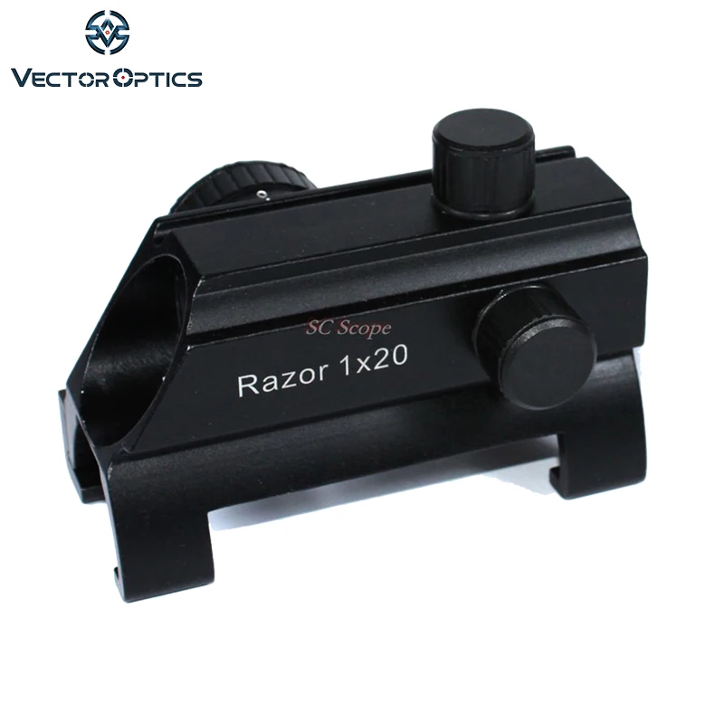 Óptica do Vetor Garra Compacta Red Dot Rifle Scope Visão Reflexo Mp5 g3 1×20